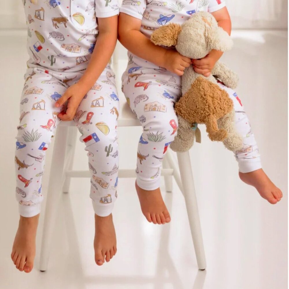 NEW Nola Tawk Texas Kids Organic Cotton Pajama Pants – Kids Size 4T
